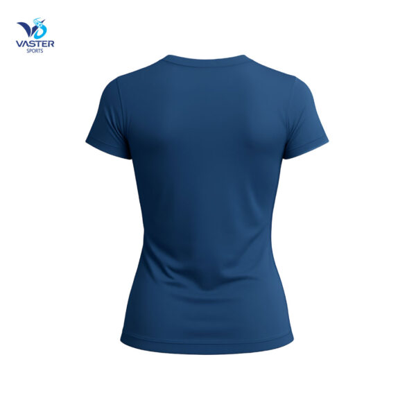 Custom Women’s Performance Fitness Shirt – Breathable & Sweat-Wicking Design - Image 3