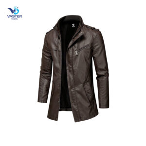 Vintage Leather Coat for Men