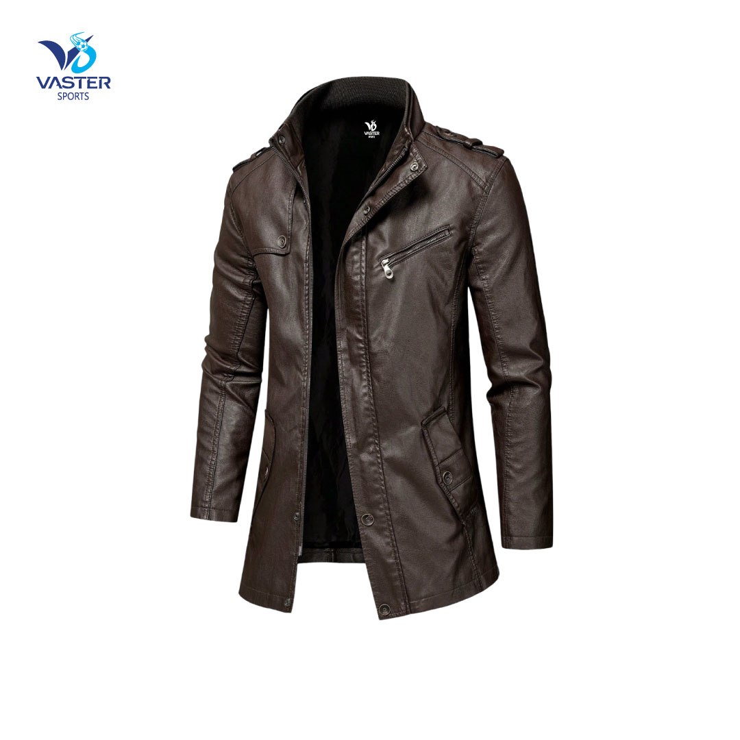 Vintage Leather Coat for Men