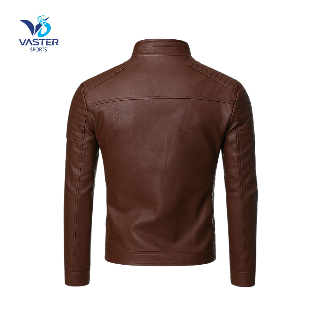 Custom Biker Leather Jacket for Men | Genuine Leather Streetwear - Image 3