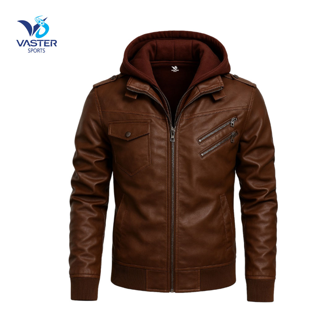 Bomber Leather Jacket for Men