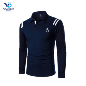 striped polo shirt for men