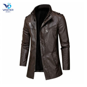 Vintage Leather Coat for Men