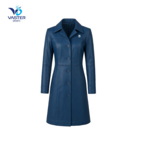 Long Leather Coat Women