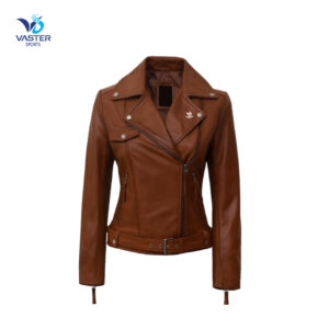 Asymmetrical Leather Jacket