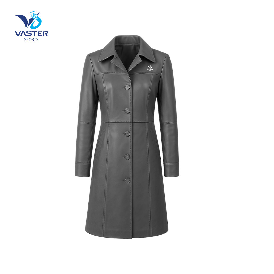 Belted Leather Jacket Women