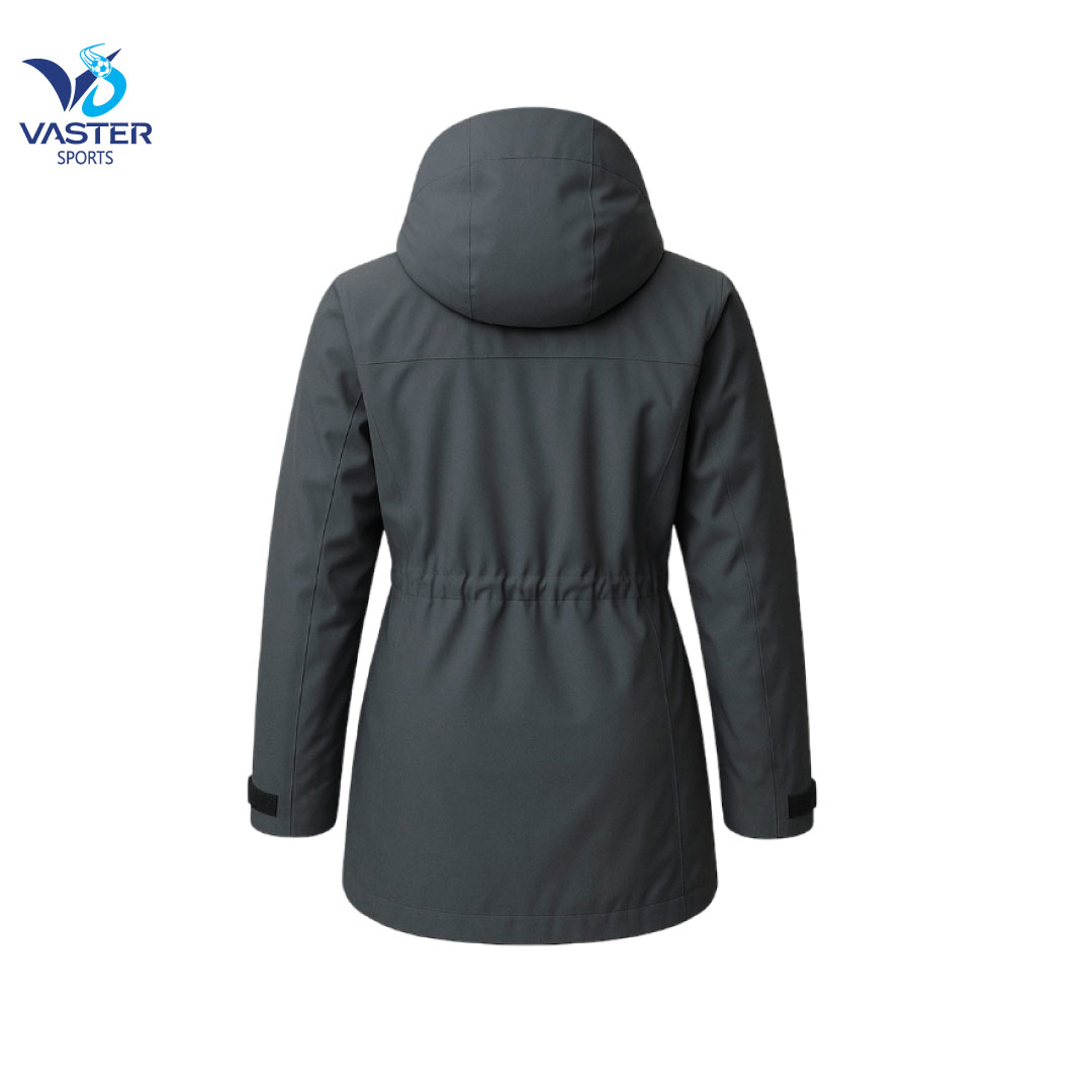 padded hooded jacket