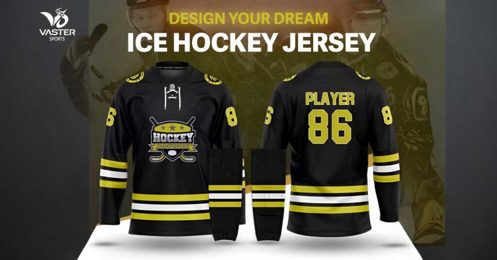 Guide to Designing Your Ice Hockey Jersey Custom with Vaster Sports