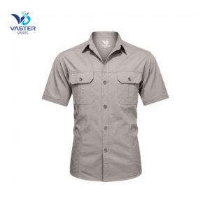 cotton short sleeve shirt for men