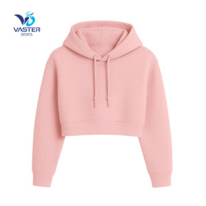 Women Crop Pullover Hoodie