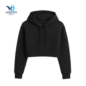 Cropped Windbreaker Hoodie Women