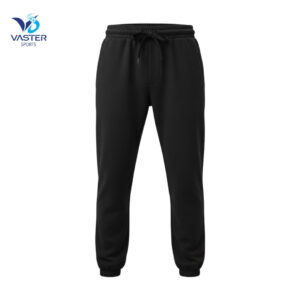 Black Slim Sweatpants Men
