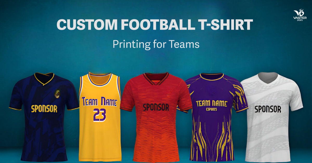 Football T-Shirt Printing: Turning Team Identity into Wearable Performance