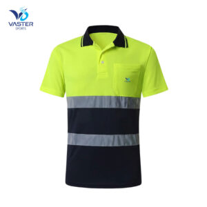 high-visibility polo shirt