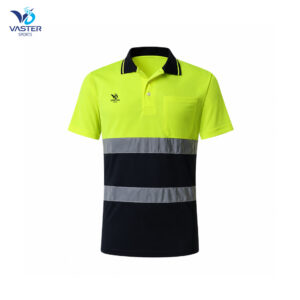 high-visibility polo shirt