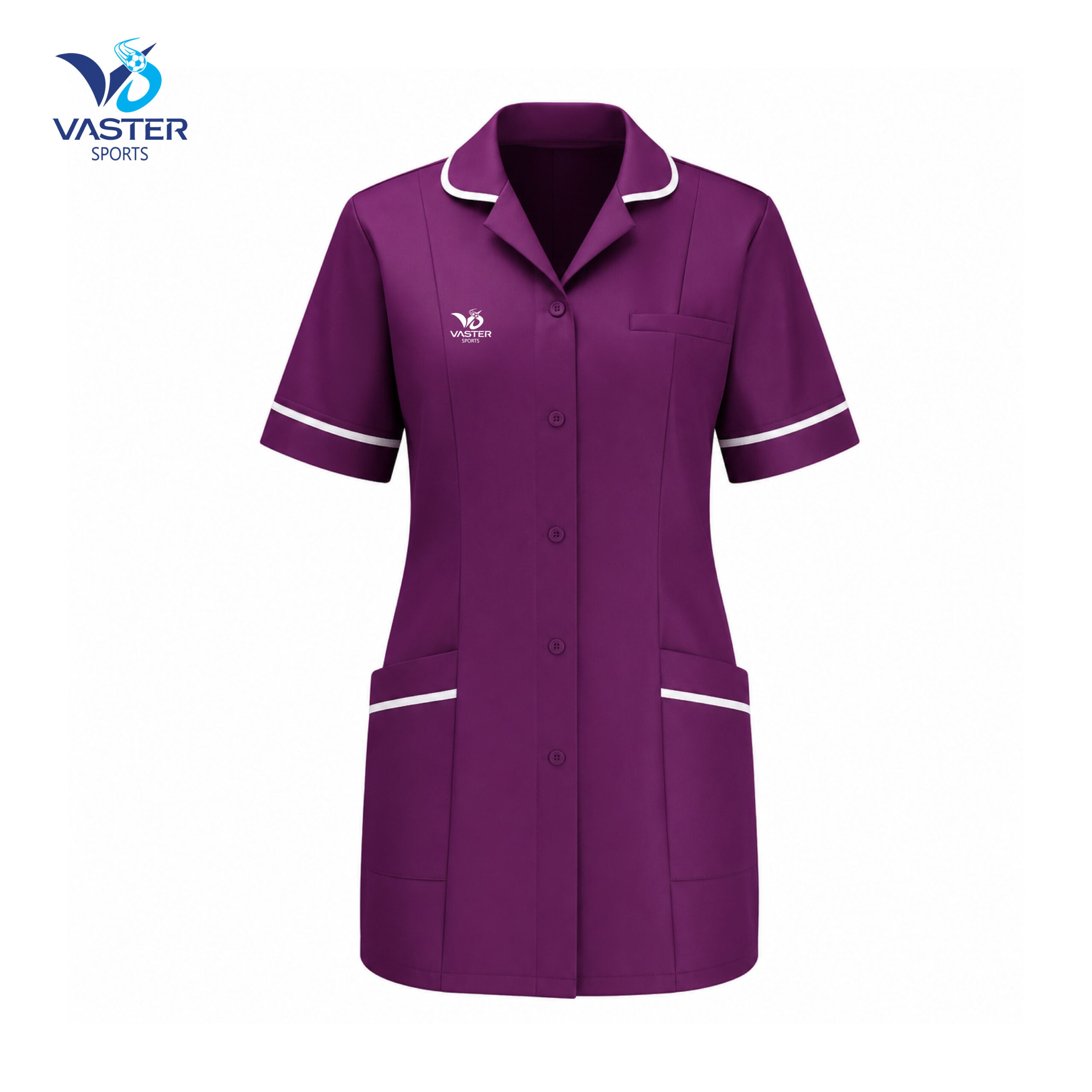 V-Neck Nurse Tunic Women