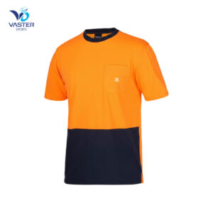 high-visibility work t-shirt