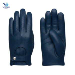 fitted leather gloves