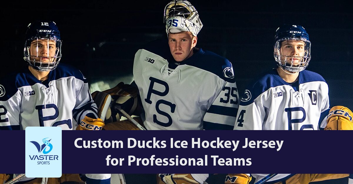 Ducks Ice Hockey Jersey | Elevating Team Image with Custom Performance Wear