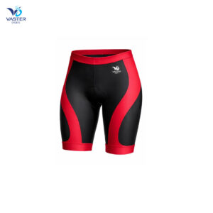 Women’s high-compression cycling shorts designed for endurance and competitive cycling