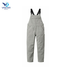 Men’s industrial work bib overalls designed for heavy-duty construction use