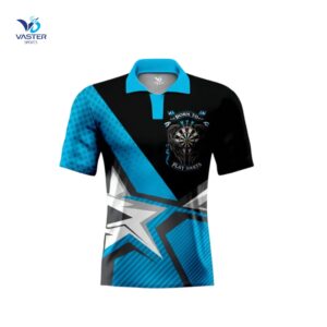 Dart performance team jersey with moisture-wicking fabric and structured athletic fit for competitive play