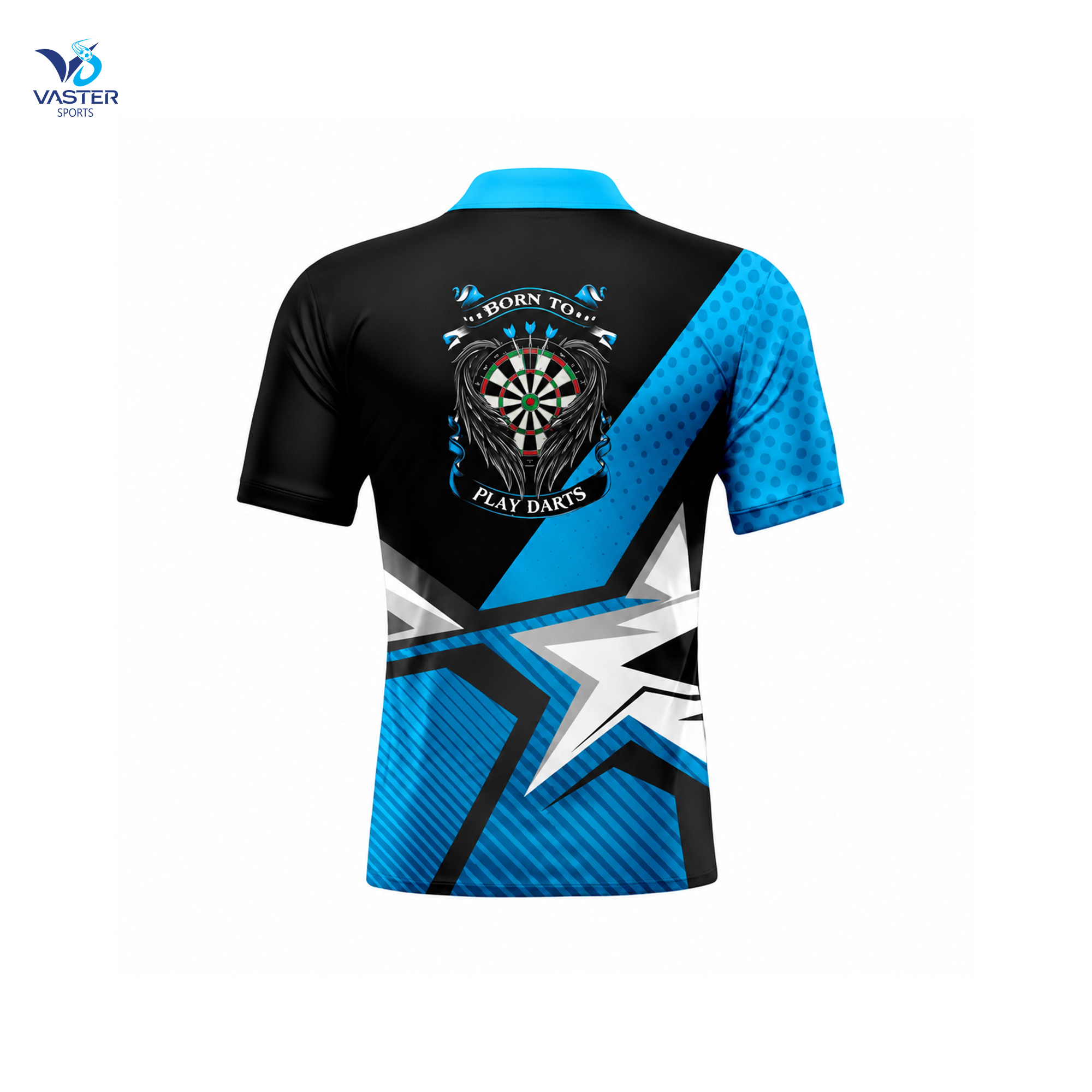 Dart performance team jersey with moisture-wicking fabric and structured athletic fit for competitive play