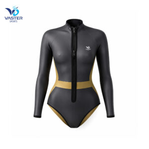 Thermal spring swim suit women for cool water training