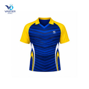 Custom hockey jersey with breathable performance fabric and team branding