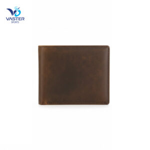 Leather wallet everyday use made from premium leather with slim design and multiple card slots