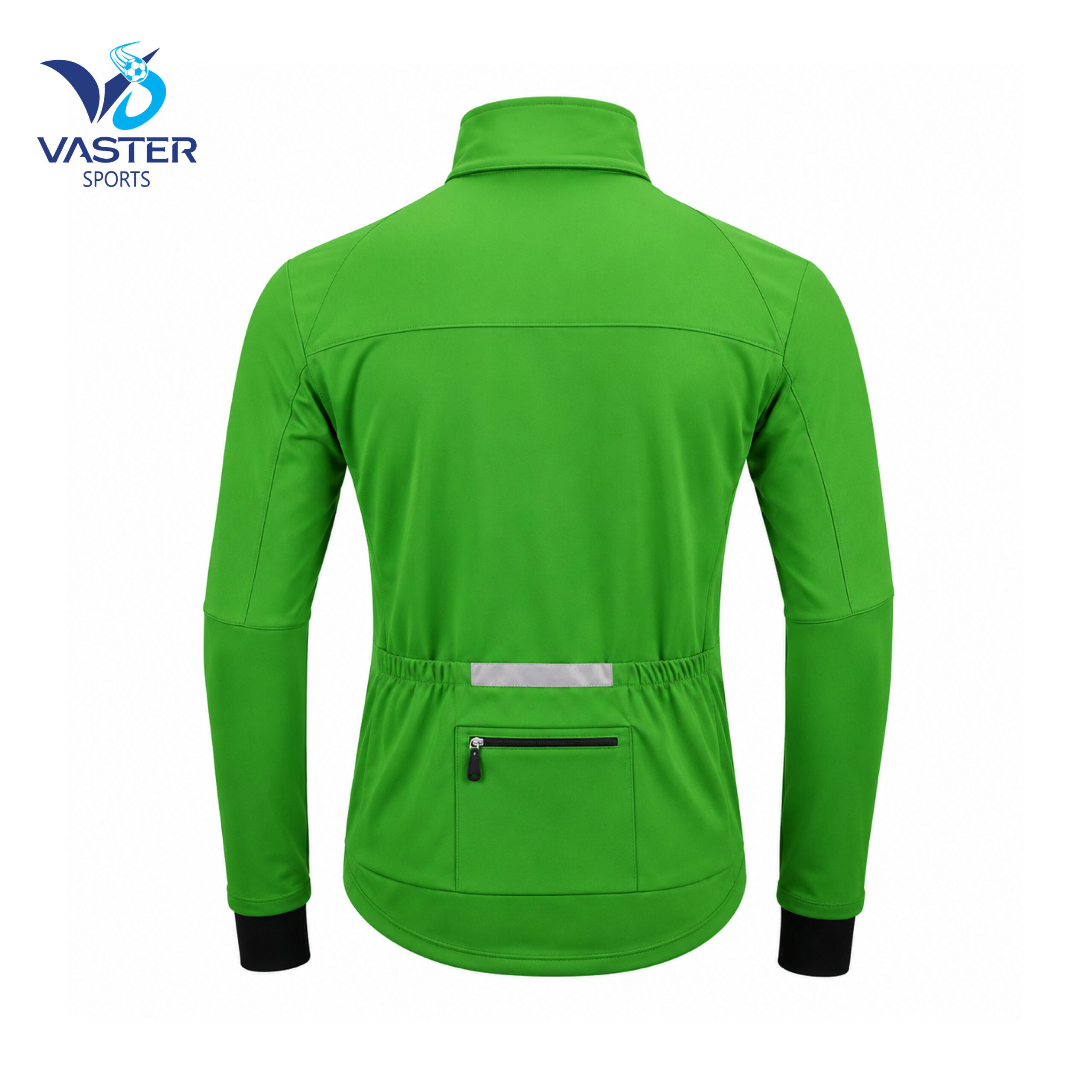 Men’s thermal cycling jacket with insulated design and athletic fit