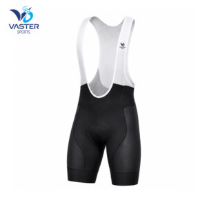 Men’s race fit cycling bib shorts with aerodynamic compression and mesh straps
