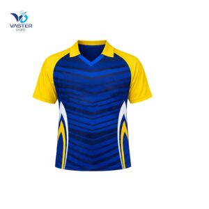 Custom hockey jersey with breathable performance fabric and team branding