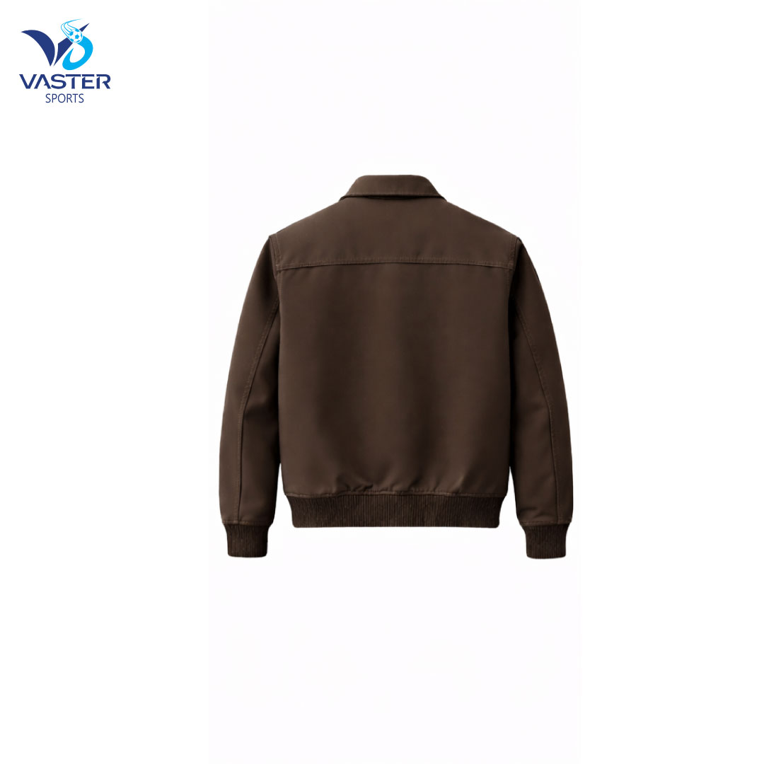 Men’s custom softshell work jacket designed for industrial and corporate use