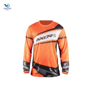 Durable team cross sports jersey with breathable fabric and athletic fit