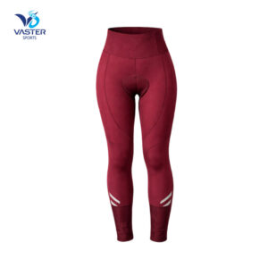 Pro winter cycling tights for women with thermal protection and reflective details