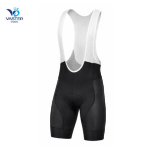 Men’s race fit cycling bib shorts with aerodynamic compression and mesh straps