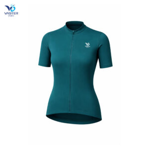 Women’s moisture-wicking cycling jersey for racing and endurance cycling