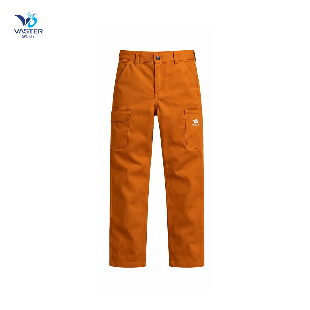 Men’s tactical work pants with reinforced fabric and cargo utility pockets