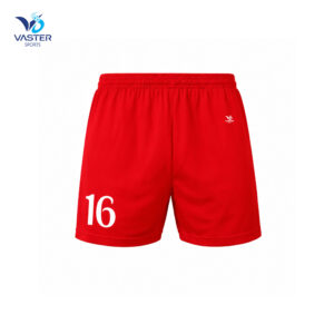 Custom hockey shorts with breathable performance fabric and team branding