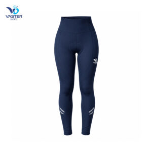 Winter ride cycling tights for women with thermal stretch and high-waist fit