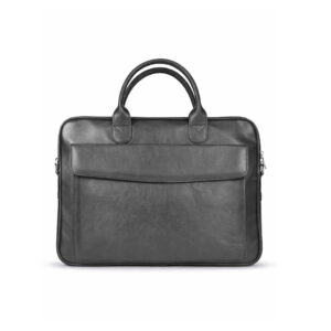 Leather laptop bag designed for professionals with premium leather and padded laptop protection