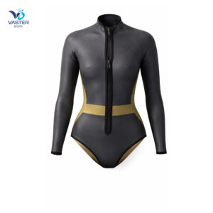 Thermal spring swim suit women for cool water training