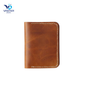 Leather wallet active lifestyle made from durable premium leather with organized compartments