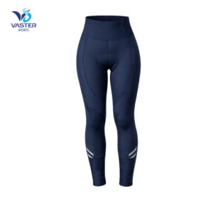 Winter ride cycling tights for women with thermal stretch and high-waist fit