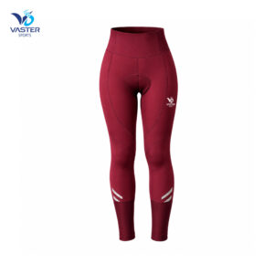 Pro winter cycling tights for women with thermal protection and reflective details