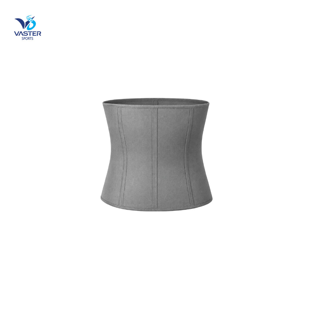 Neoprene training waist belt for compression, heat retention, and workout support