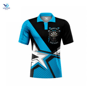 Dart performance team jersey with moisture-wicking fabric and structured athletic fit for competitive play