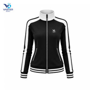 Women workout track jacket designed for gym, training, and casual fitness wear