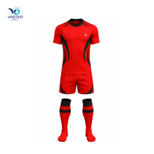 Custom rugby jersey set with team performance design